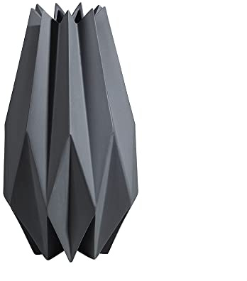 Blessings Decor New Modern Luxury Home Decoration Ceramic vase (Diamond Grey)
