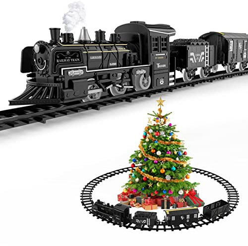 SAFIGLE de - de Eléctrico de para Árbol de con Real de Eléctrico para Árbol de Fácil de de de Locomotora De Motor De Vapor