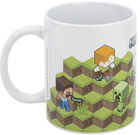 Stor TAZA CERAMICA 325 ML EN CAJA REGALO MINECRAFT TNT BOOM YOUNG ADULT