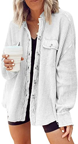 Frauen FrüHling Und Herbst Solide Farbe Jacke Mode LäSsig Revers Tasche SpleißEn UnregelmäßIge Shirt T-Shirt Frauen