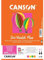 CANSON - Iris Vivaldi - Paquet de 20 feuilles A4 250g - 4 couleurs fluo assorties