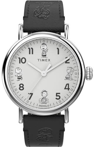 Timex Herren Analog Armbanduhr Peanuts Waterbury Standard