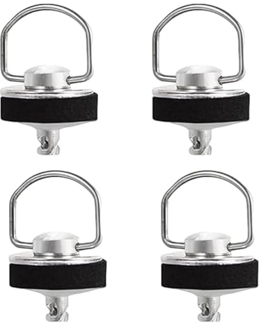 ETUCYNG Vis de toit ATV, broches de toit pour ATV, vis à serrage rapide, 4 vis de toit, ferrures de toit de voiture, accessoires de montage, installation facile