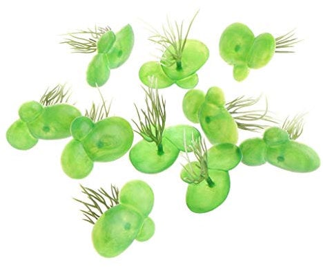 10Pcs Aquatic Lotus Leaf For Aquarium Fish Tank Floating Decoration Green Plants Dependable Performance