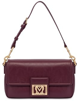 Love Moschino Women Jc4086pp1nli0552 Bag, Wine, 27X16X6