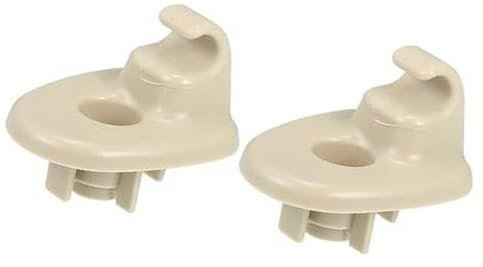 DEMULAX Beiger Sonnenblenden-Halterungsclip Nr. 1AR26BD1AA, for Jeep, Liberty Clips für die innere Sonnenblende(Black 2)