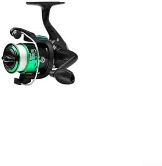 KF200 Angelrolle, 1BB Lagersystem, 5 2 1 Übersetzung für effizientes Angeln, leichtes Design bei 140 g (D-Grün)
