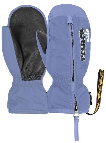 Reusch Winter-Fäustlinge für Babys & Kinder | extra warm & Winddicht | atmungsaktiv, Reißverschluss für leichtes Anziehen, Kinderhandschuhe für Alltag, Schnee & Outdoor, 1-6 Jahre, Ben Mitten