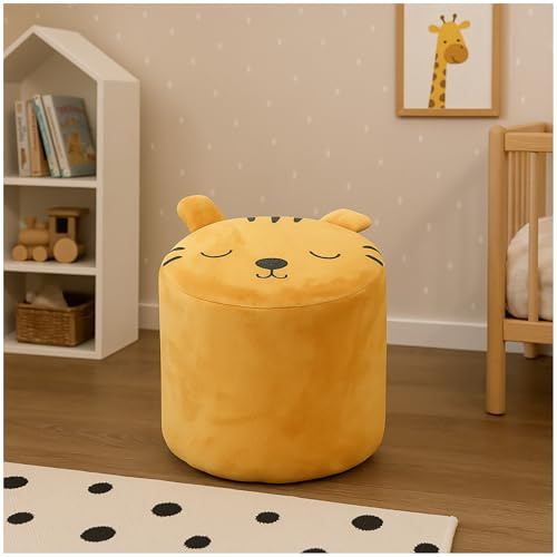 HTI living Tiger Tierhocker Kinderhocker Sitzhocker