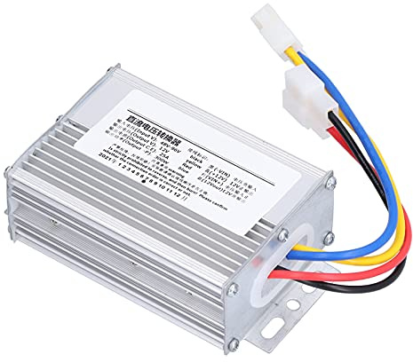 Convertisseur de tension CC étanche, efficace, stable, 48 V, 96 V à 12 V, 25 A, transformateur d'alimentation abaisseur pour applications automobiles, marines, camping-car,