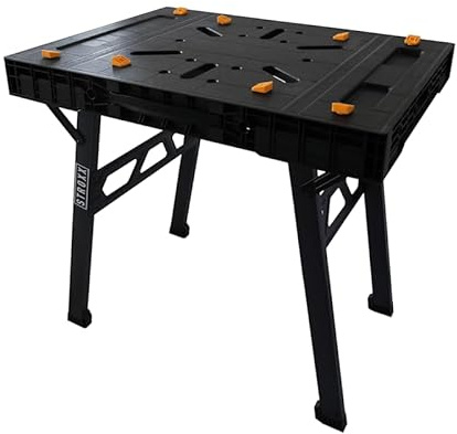 STROXX Werkbank klappbar, mobil, bis 750Kg Tragkraft, 85 × 60,5 cm