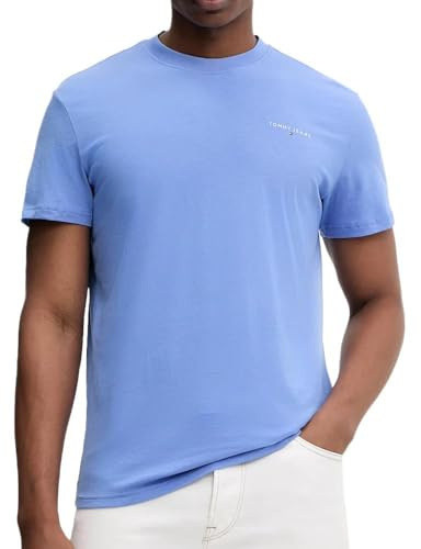 Tommy Hilfiger T-Shirt Blau Herren TJM Slim Linear