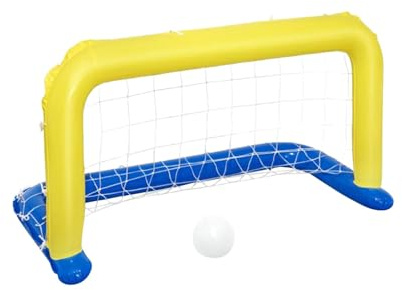 Pegciuho Giochi da Piscina Gonfiabili con Rete Galleggiante per Pallanuoto per