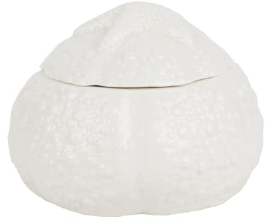 Modern Urchin Zuckerdose aus Porzellan mit Deckel