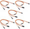 OliRC 5pcs 600mm Servo Y Kabel Verlängerungs Kabel 22awg 60 cores für RC Car Helicopter Servo Empfänger Kabel (C146-5)