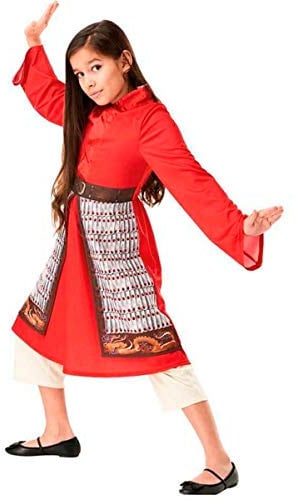 Rubies 300827-S Mulan Live Action Classic Kinderkostüm, Unisex Kinder, bunt, S