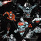 MAGAM-Stoffe Super Helden Jersey Kinder Stoff Oeko-Tex Meterware 50cm (Justice League bunt schwarz)