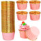Muffinförmchen Papier 100 Stück, Nicht klebrig Muffin Förmchen, Cupcake Formen für Muffin, Kuchen, Pudding