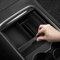 Spigen Tesla Model 3 2021-2023 and Model Y (~2024) Centre Console Organiser Tray Interior Accessories with Smooth Slide Technology, Car Interior Flocked Armrest - Carbon Edition