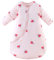 Chilsuessy Baby Schlafsack Winter mit abnembar Langarm Wattiert Babyschlafsack Kleine Kinder Ganzjahres Schalfsack Schlafanzug für Mädchen Super Soft, Erdbeere Kaninchen/3.5 Tog, 75-90 cm