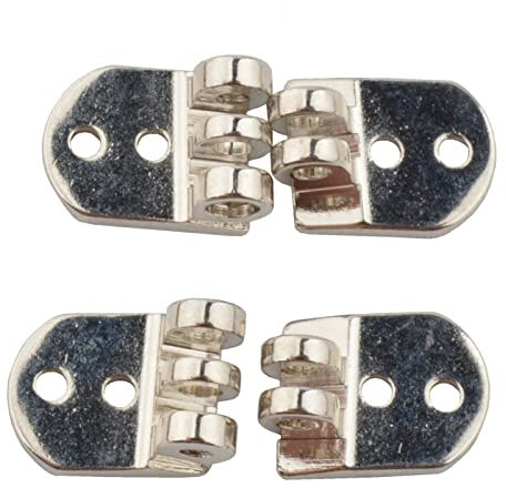 ANNESA 10 Uds. Bisagras for Gafas, Gafas de Sol de Acetato, bisagras de Resorte, Piezas de Repuesto for reparación de Gafas de plástico (Size : 3P2)