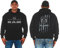 JH DESIGN GROUP Herren Dodge Ram Pullover Hoodie Amerikanische Flagge 2-seitiges Sweatshirt, Schwarz, X-Large