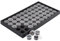 PH PandaHall 50 Edelstein Vitrine Diamant Edelstein Aufbewahrungsbox Kleine Runde Kunststoffbehälter Box Schmuck Organizer Behälter Mit Schaumstoff Für Sammlerstücke Strass Kristall Kleine