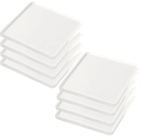 BZKSER Pack of 8 Anti-Vibration Washing Machine Support Silicone Non-Slip Mat, Washing Machine Feet Foot Pads, Universal Anti Vibration Washing Machine Feet, Vibration Damper Pads