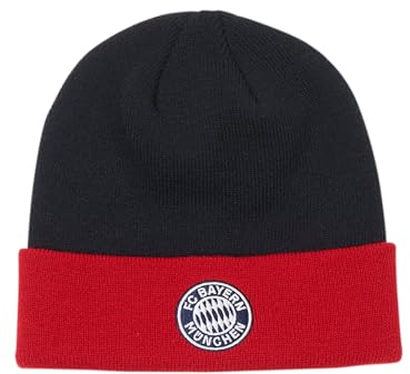 FC Bayern München I Strickmütze I Beanie I Kinder I Schwarz