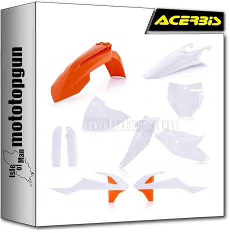 acerbis 0022933.553 full plastics kit original kompatibel mit ktm sx 85 2018 mototopgun