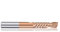 WZFC Compound Milling Cutter Up Down Cut Router Bit Carbide End Mill Single Flute Milling Bit,8x32x80mm