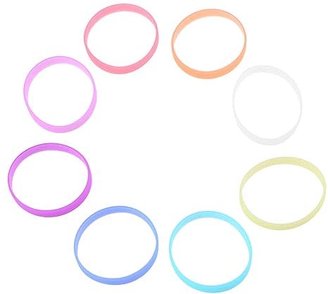 Sosoport 8st Uhrenarmbänder Armband Armband Leuchten in Dunklen Armbändern Individuelle Armbänder Leuchtend Schmuck