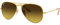 Ray-Ban Pilot Aviator Original mit Care-Kit (Gold | Brown Gradient, Large 58)