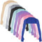 MSYU 9 Pieces Cooling Shawl Arm Sleeves for Women, Sun Protection Anti UV Arm Sleeves with Finger Hole for Outdoor Sports Riding Golfing Fishing Driving 9 Colors