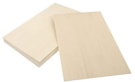 CORHAD 10piezas Tablas De Contrachapado De De Madera Sin Terminar Para Manualidades y Pirograbado