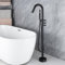 XJTNLB Robinet Baignoire Ilot Noir Mitigeur Monocommande Douche Robinet Mitigeur et Douche de Salle de Bain Baignoire
