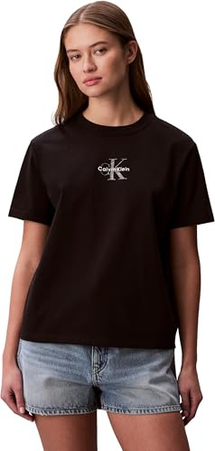 Calvin Klein Damen Ss 20s Classic Logo Teelv047c856g Graphic Tees