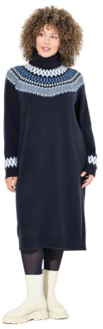 Ulla Popken Damen Strickkleid