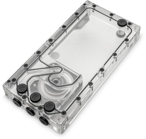 EK-Quantum Kinetic³ FLT 240 D5 PWM D-RGB Pump-Reservoir Combo Unit, Plexi, 278.5 x 148 x 77mm, 300ml Capacity