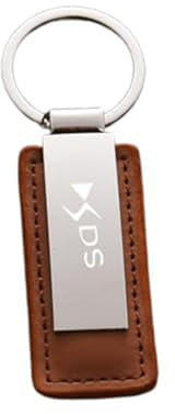 ESZXCIKE Porte Clés de Voiture, pour Citroen DS Spirit DS3 DS4 DS5 DS6 DS7 DS9 DS5LS Porte Clef Voiture Porte-clés pour Hommes et Femmes, Accessoires de Voiture,D-S