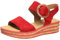 Gabor Damen Plateausandalen, Frauen Sandalen,offene Schuhe,Strandschuhe,Plateausandaletten,Dicke Sohle,bequem,Rubin (So.Rubin),36 EU / 3.5 UK