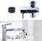 Minnhua G1/2 Rubinetto 3 Vie, Ottone Deviatore Doccia, Adattatore Rubinetto con 3 Rondelle, Cromato Valvola a 3 Vie per Rubinetto Lavatrice Doccia per WC, Cucina, Balcone (Argento)