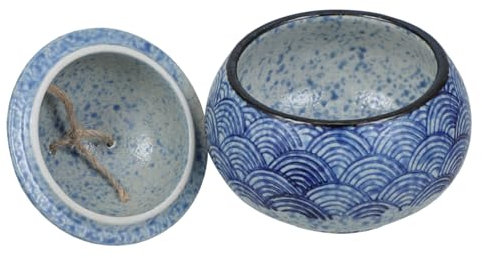 WATIIFUFU Japanese Clay Pot with Lid Soup Bowl Set Ceramic Cookware for Stew 1pc