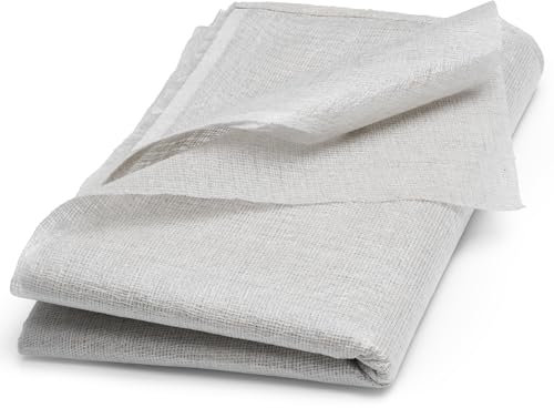 Safero Laminated Cotton Dust Sheets for Decorating & Painting Size 6 feet x 3 feet | Paint Cover Sheet Backed with Plastic Polythene Sheeting | Drop Cloth for Painting, Furniture, Floor, StairCase