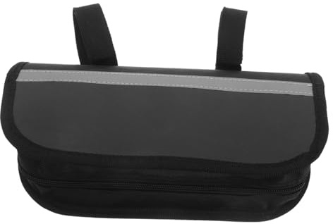 Toyvian Compact Lightweight Bicycle Tool Bag Portable Organizer Pouch for Cycling Repair with Fabric and Multi Compartment Storage for Road Bikes and Outdoor Use