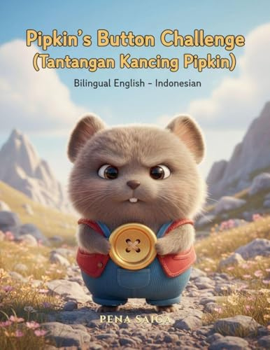 Pipkin's Button Challenge - Tantangan Kancing Pipkin - A Bilingual Story for Kids: Learning to Dress Independently (Life Skills, Band 1)
