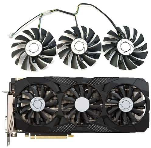 ZHCYAOZ 1 Lotto 85MM 4PIN PLD09210S12HH Ventola GPU GTX 1080, per MSI per 1080TI 1070TI 1070 1060 980 Duke di Raffreddamento della Scheda Video