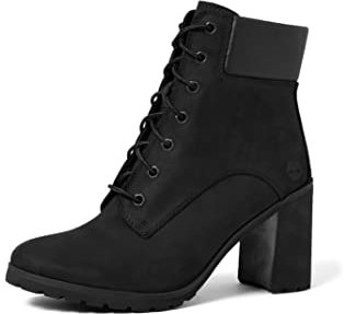 Timberland Allington 6in Lace Up (wide Fit) - Stivali alti Donna, Nero (Black), 39 EU