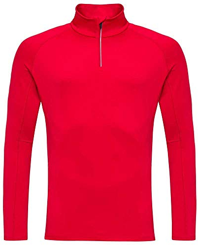 Rossignol Herren Classique 1/2 Zip Mittelschichtig, Rot (Sports Red), XXL