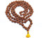Wonder Care Rudraksh Natural 5 Face 12mm Mala mit 108 + 1 Bead - Rudraksha Seeds Religious Ornament Rosenkranz Japa Mala Halskette - Importiert aus Nepal [12mm]